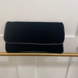 J Crew Velvet Clutch